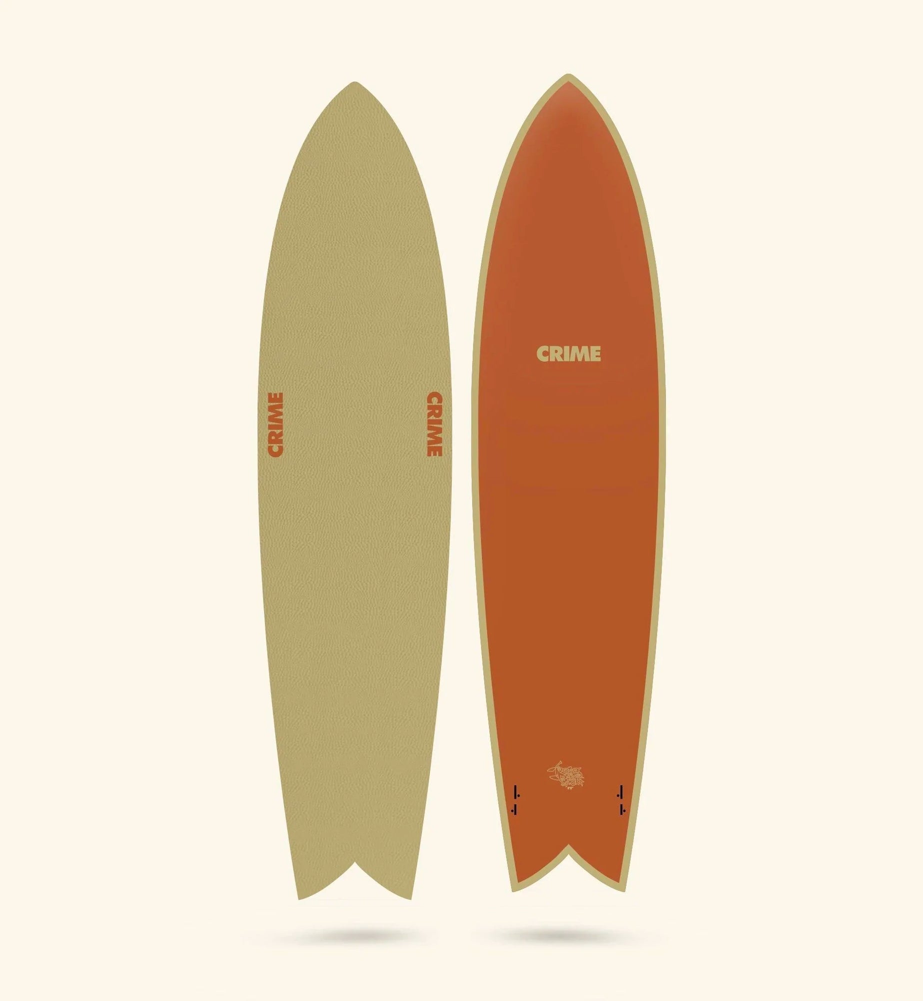 生まれのブランドで 【カカ】CRIME SURFBOARDS LONG FISH 7'10 