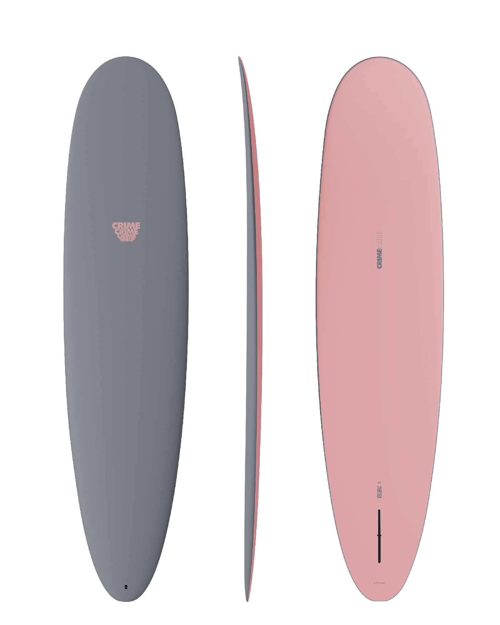 SURF-CRIME-STUBBY-PRIMER Surf Crime Stubby Model in Primer Pink