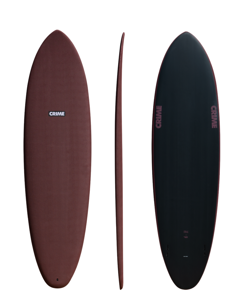 Surf Crime CA Twin Oxblood