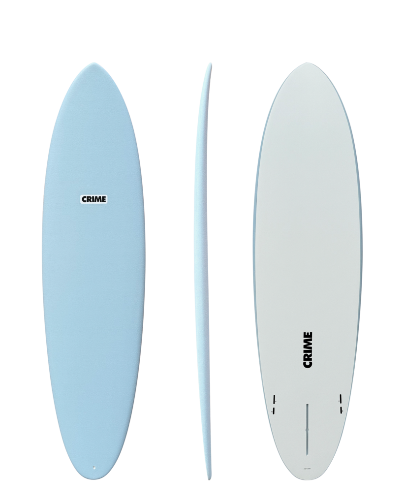 crime-multi-mid-light-blue-white Crime Surfboards Multi Mid Model