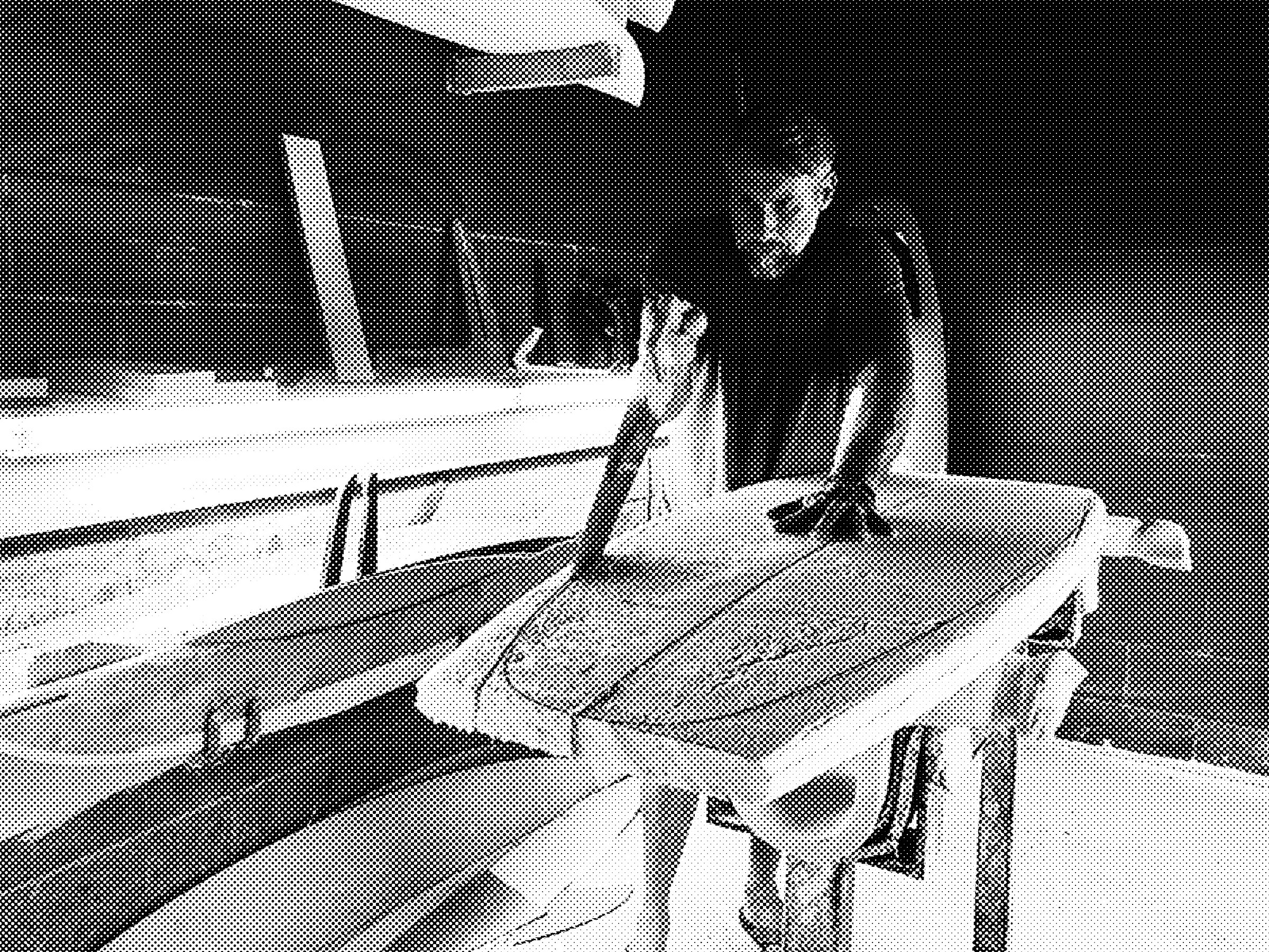 Neal Purchase Jr. Shaping Surf Crime