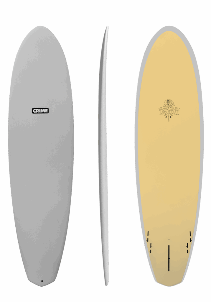 Crime x Dylan Graves Gray - Egg Nog 7'5"